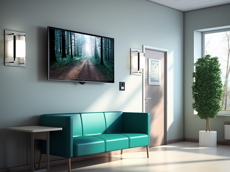 living-room-with-couch-tv-wall